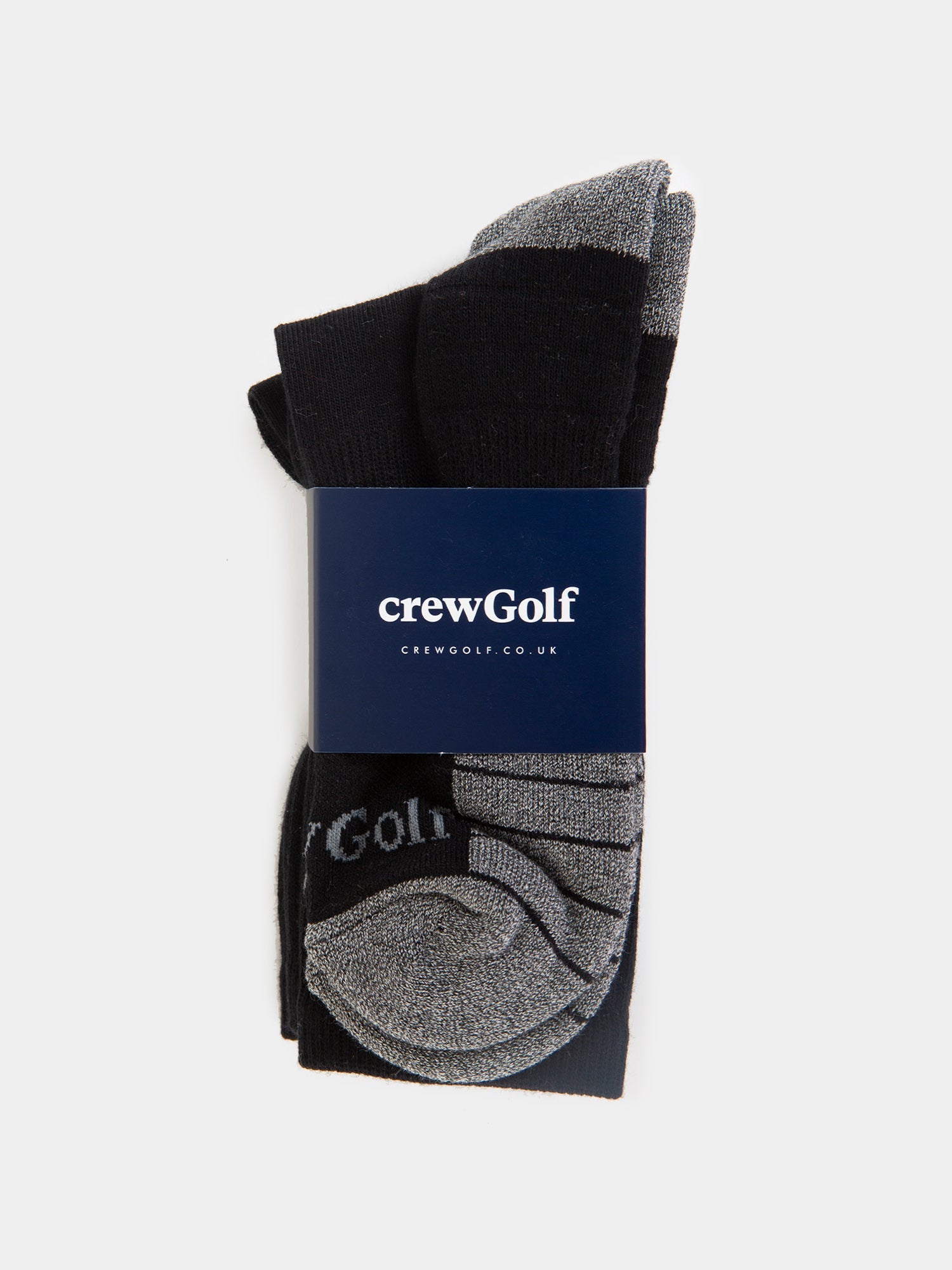 Mens Performance Crew Golf Sock – 2 Pack