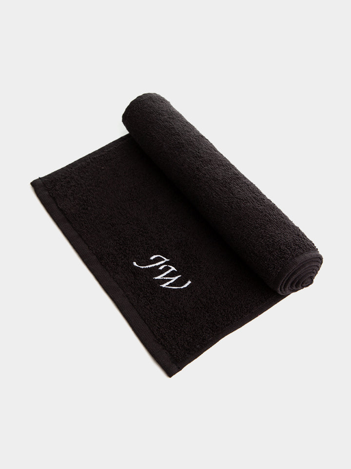 Personalised Gym Towel Black 3