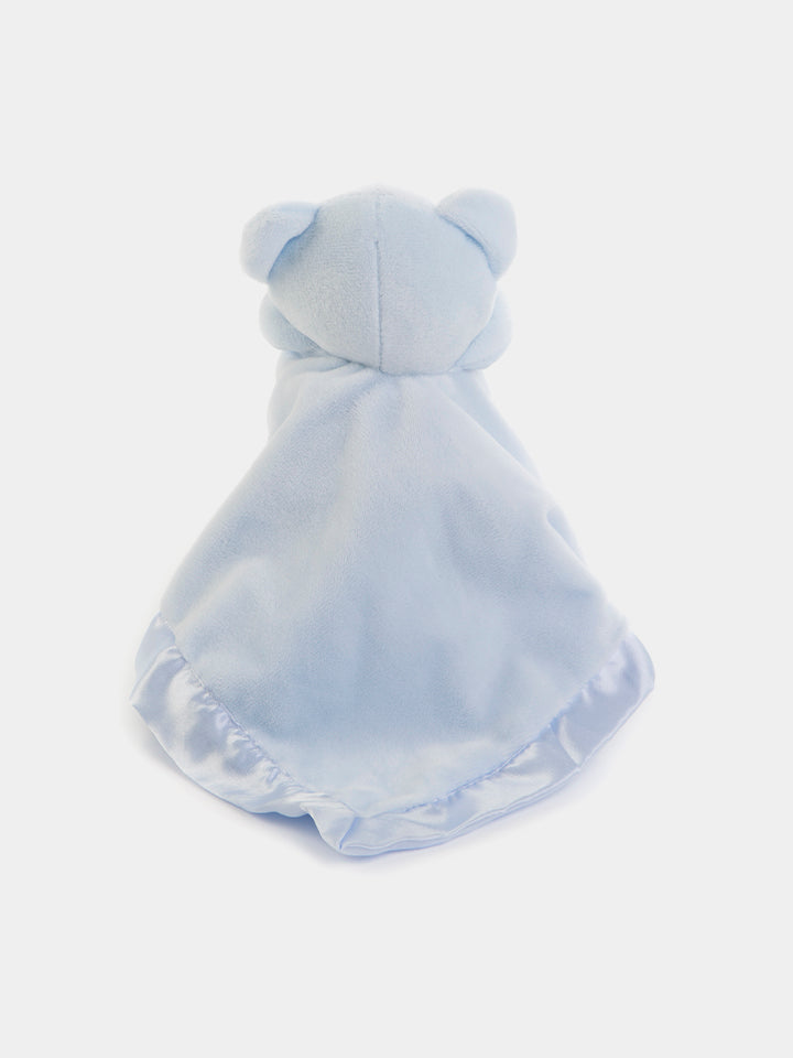 Personalised Baby Bear Comforter - Baby Blue