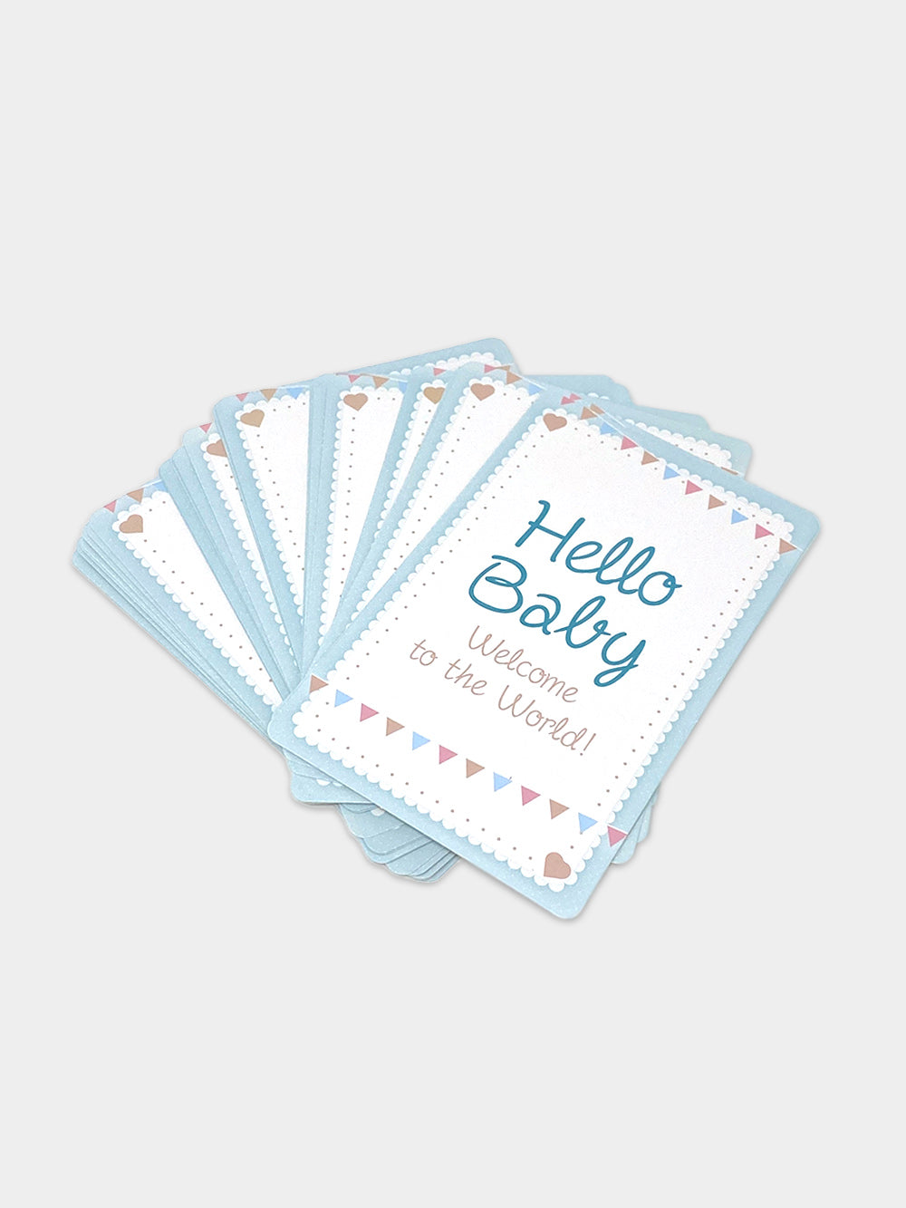 Blue Baby Milestone cards - 30 Pack