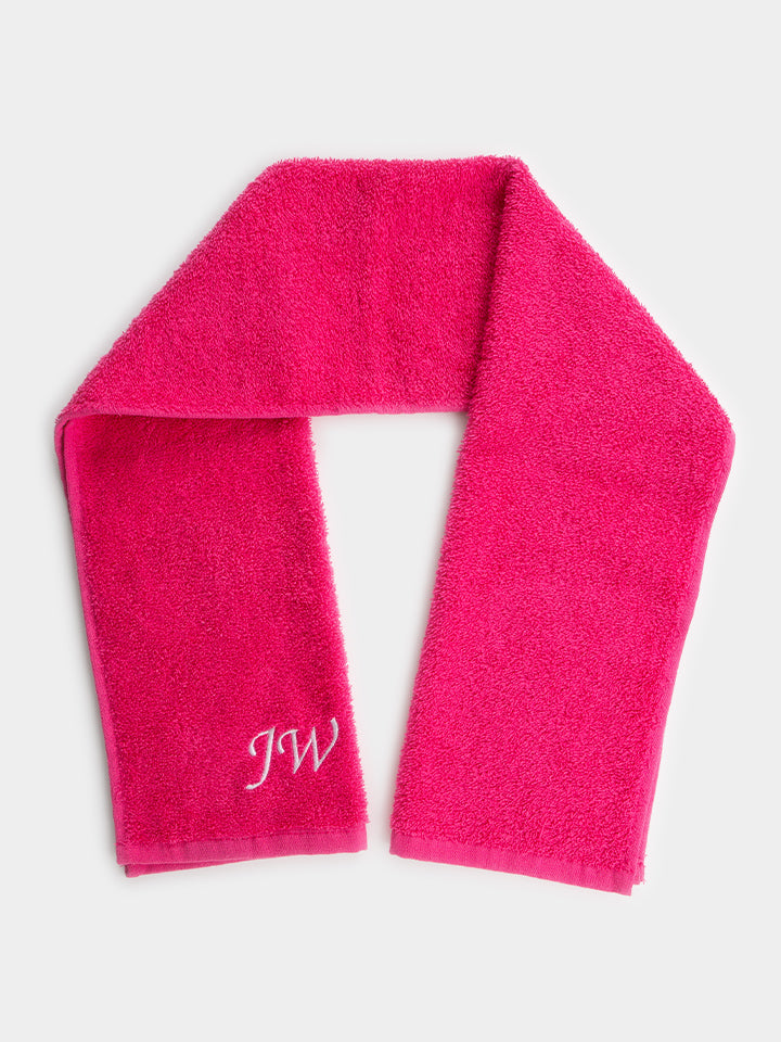 Personalised Gym Towel Pink