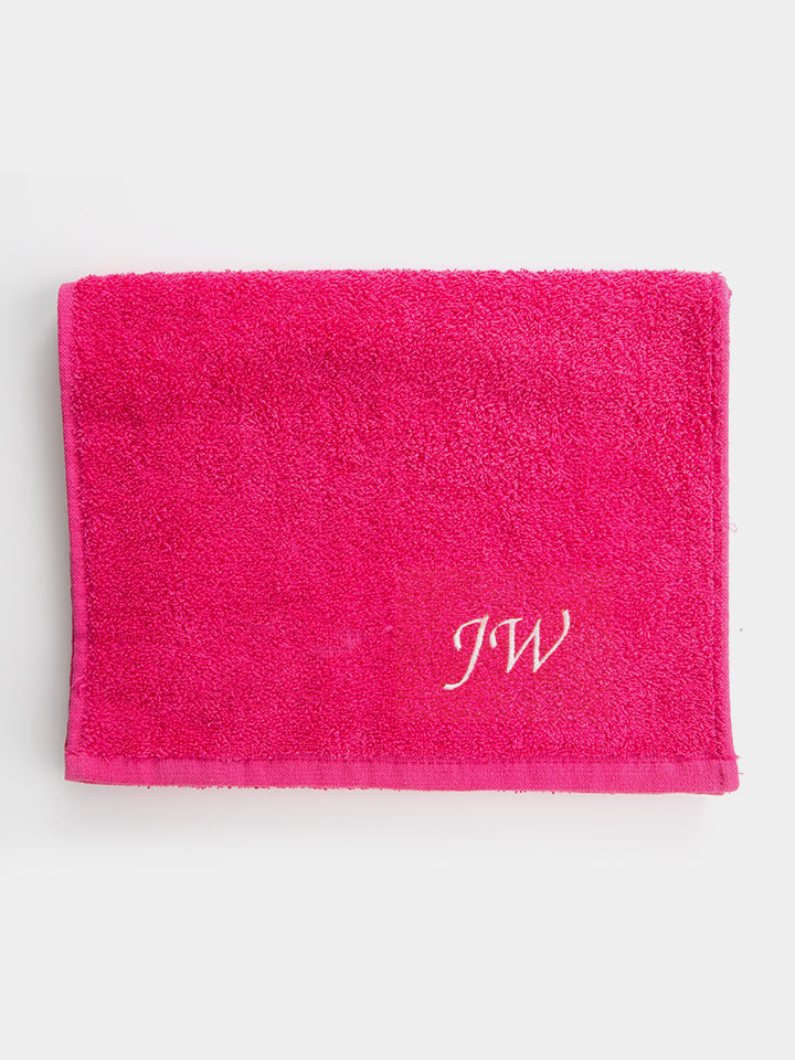 Personalised Gym Towel Pink 2