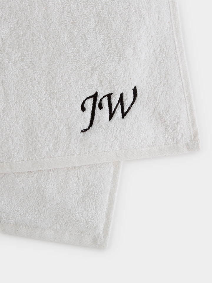 Personalised Gym Towel White 3